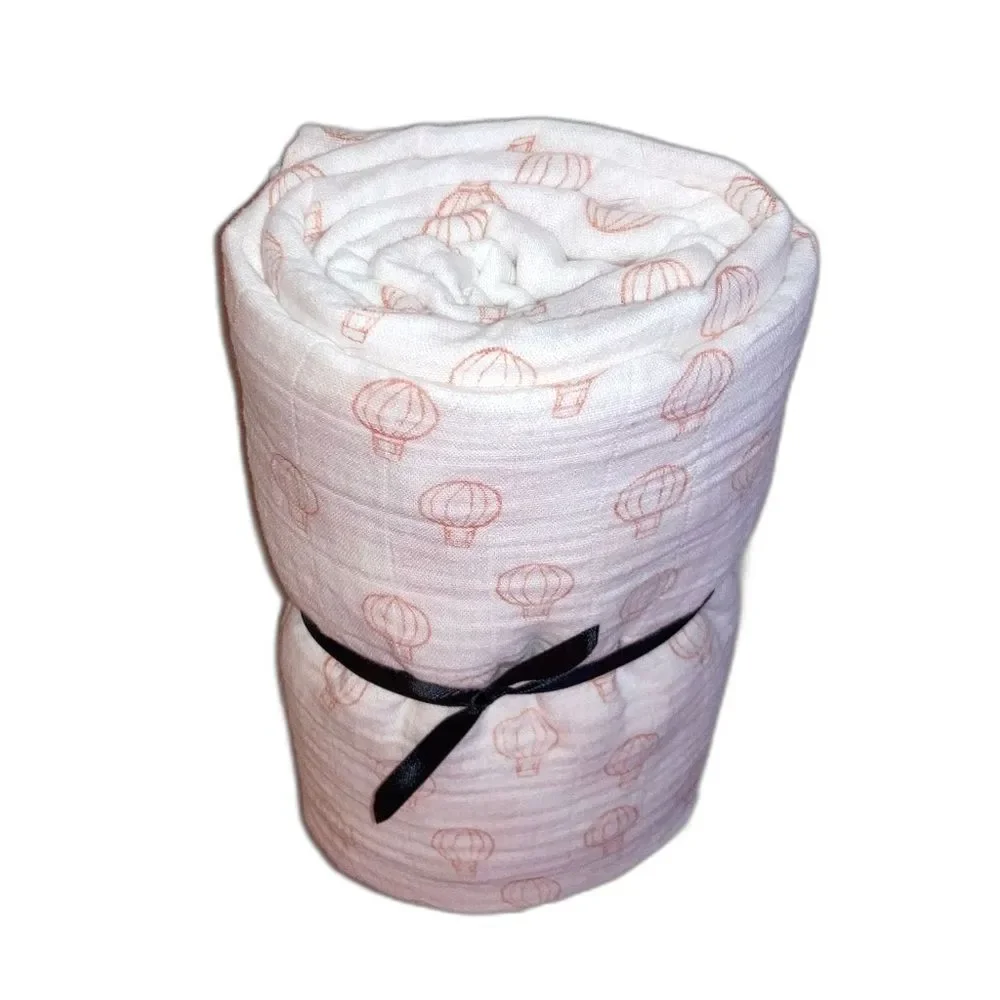 WHITEWRAP muslin swaddle