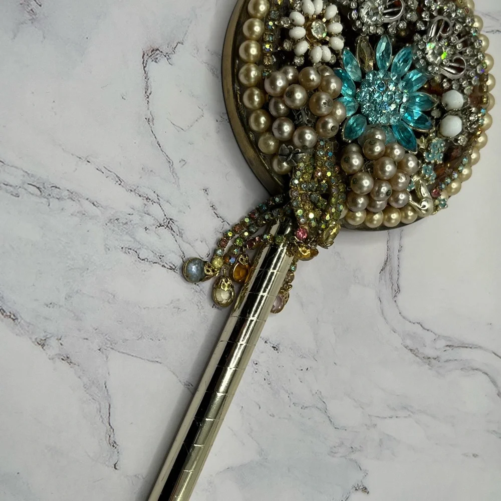 Antique vintage handheld
