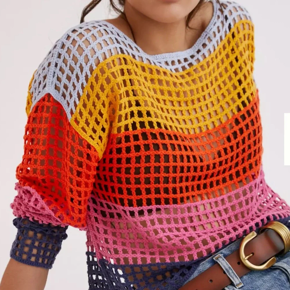 Anthropologie chic crochet