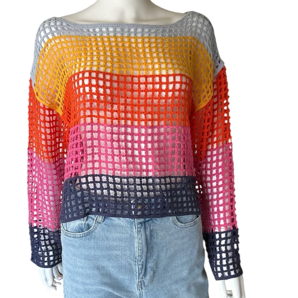 Anthropologie chic crochet