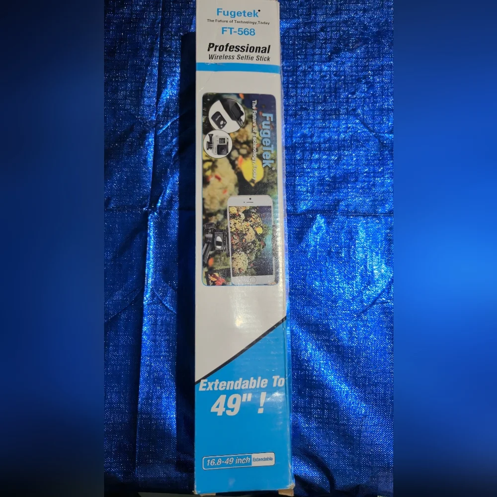 Professional Wireless Selfie Stick - Black