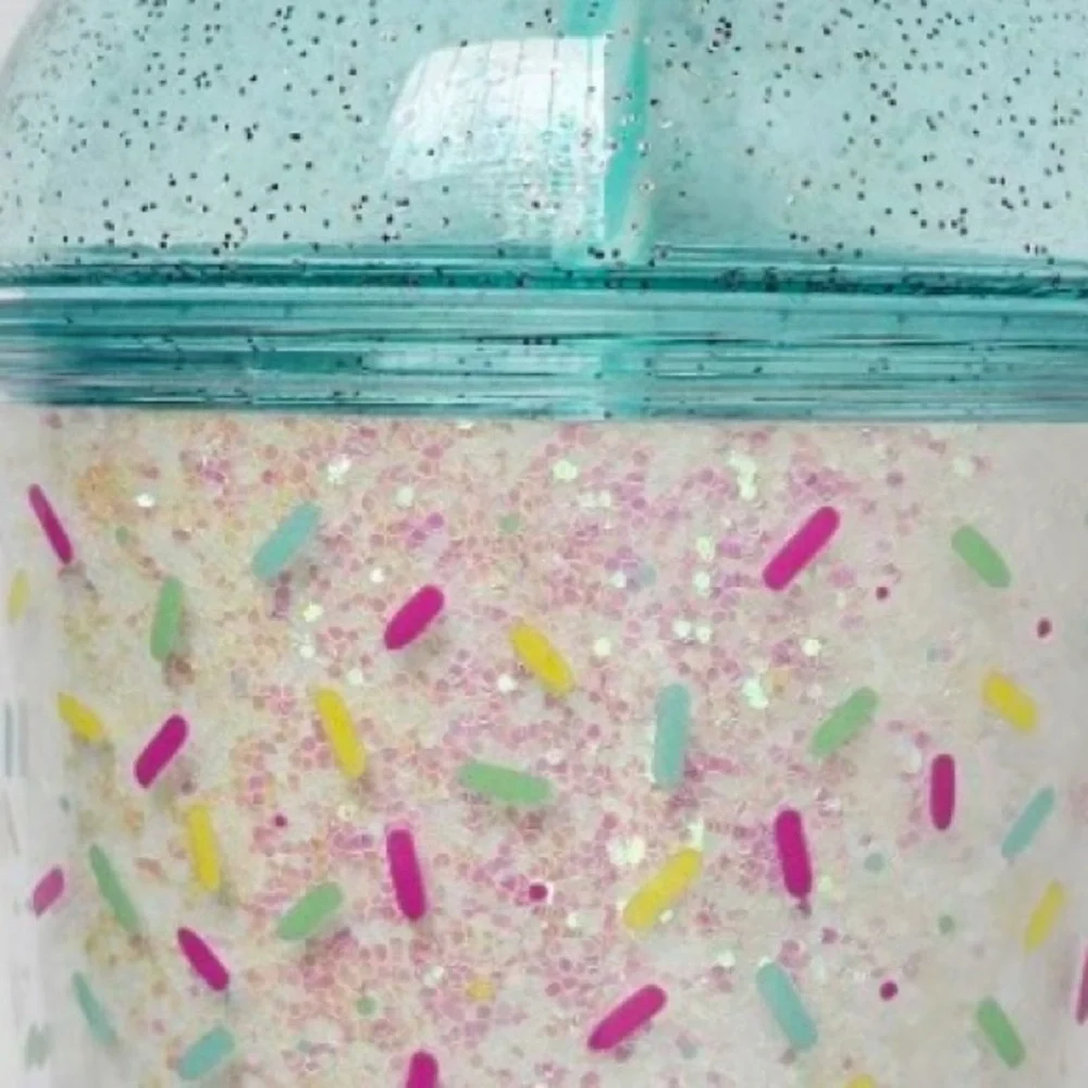 2025 Starbucks Tumbler 16oz With Birthday Candle Straw Topper- NEW
