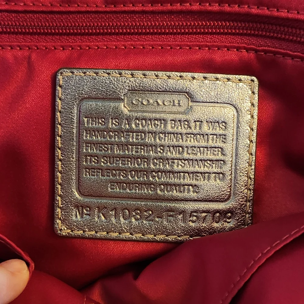 Coach stylish pink