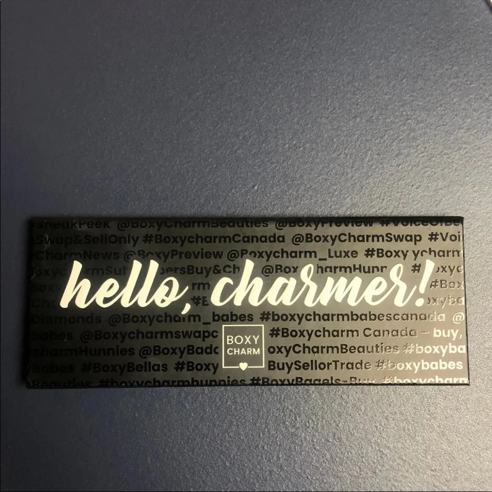 Boxycharm hello charmer