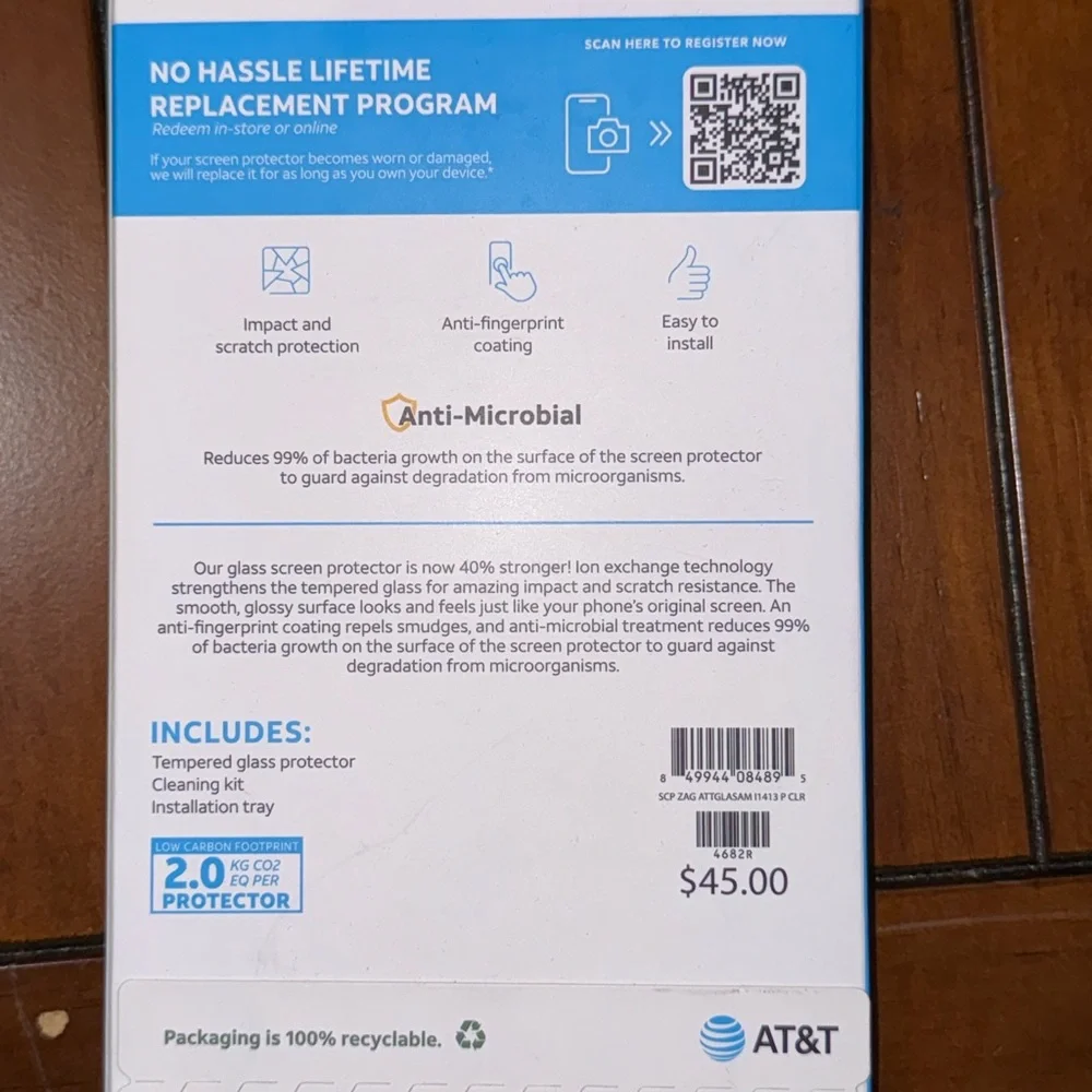 at&t your superior screen