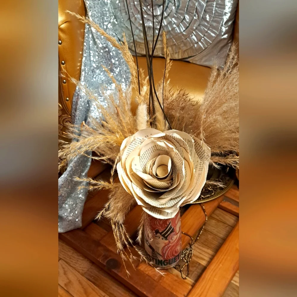 Handmade deco added