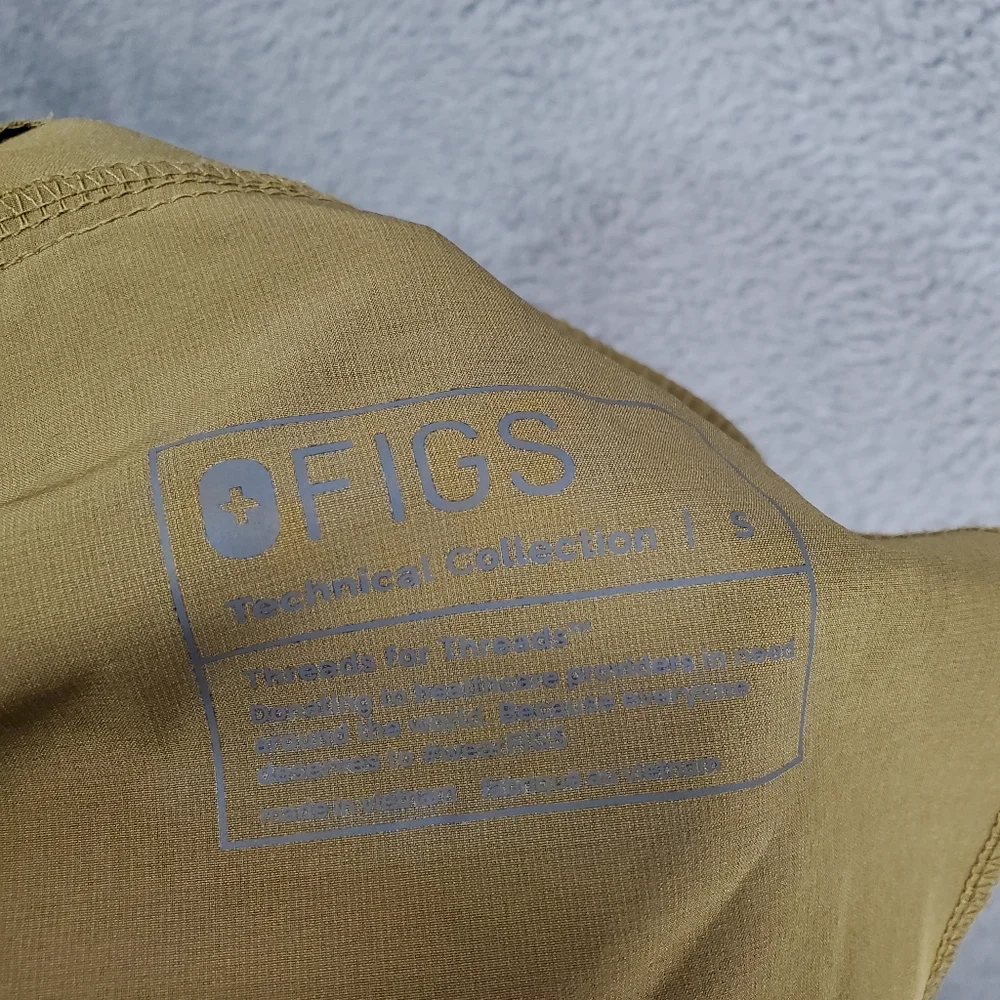 Figs Tansen Jogger Scrub Pants Mens Small Green