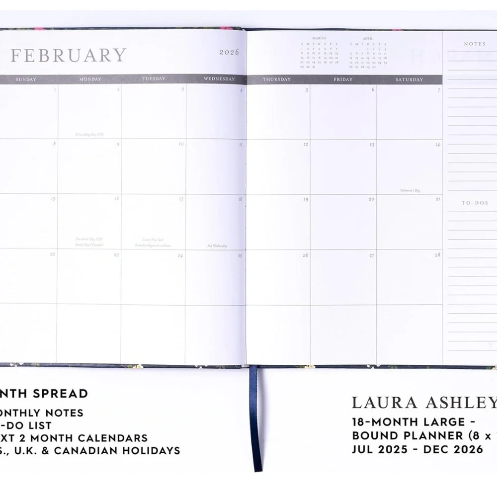 Laura Ashley elegant planner