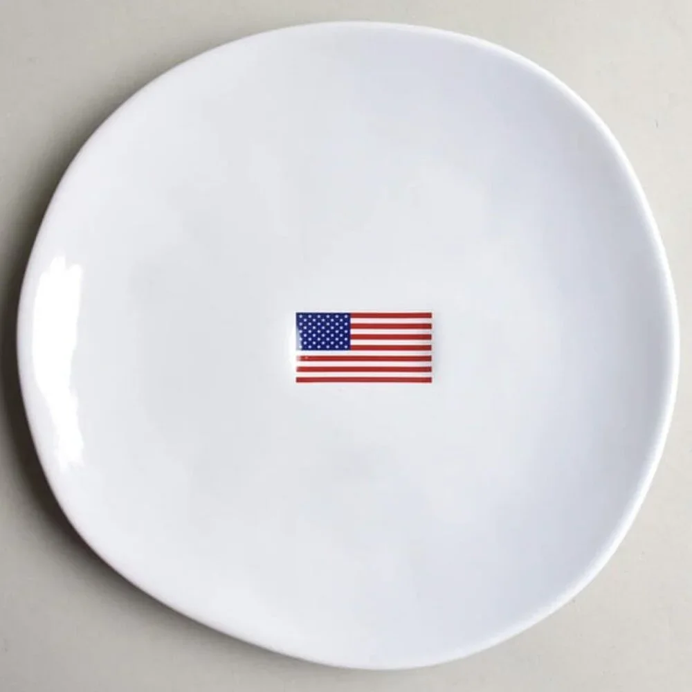 Williams Sonoma American Flag Dinnerware - Dinner Plate