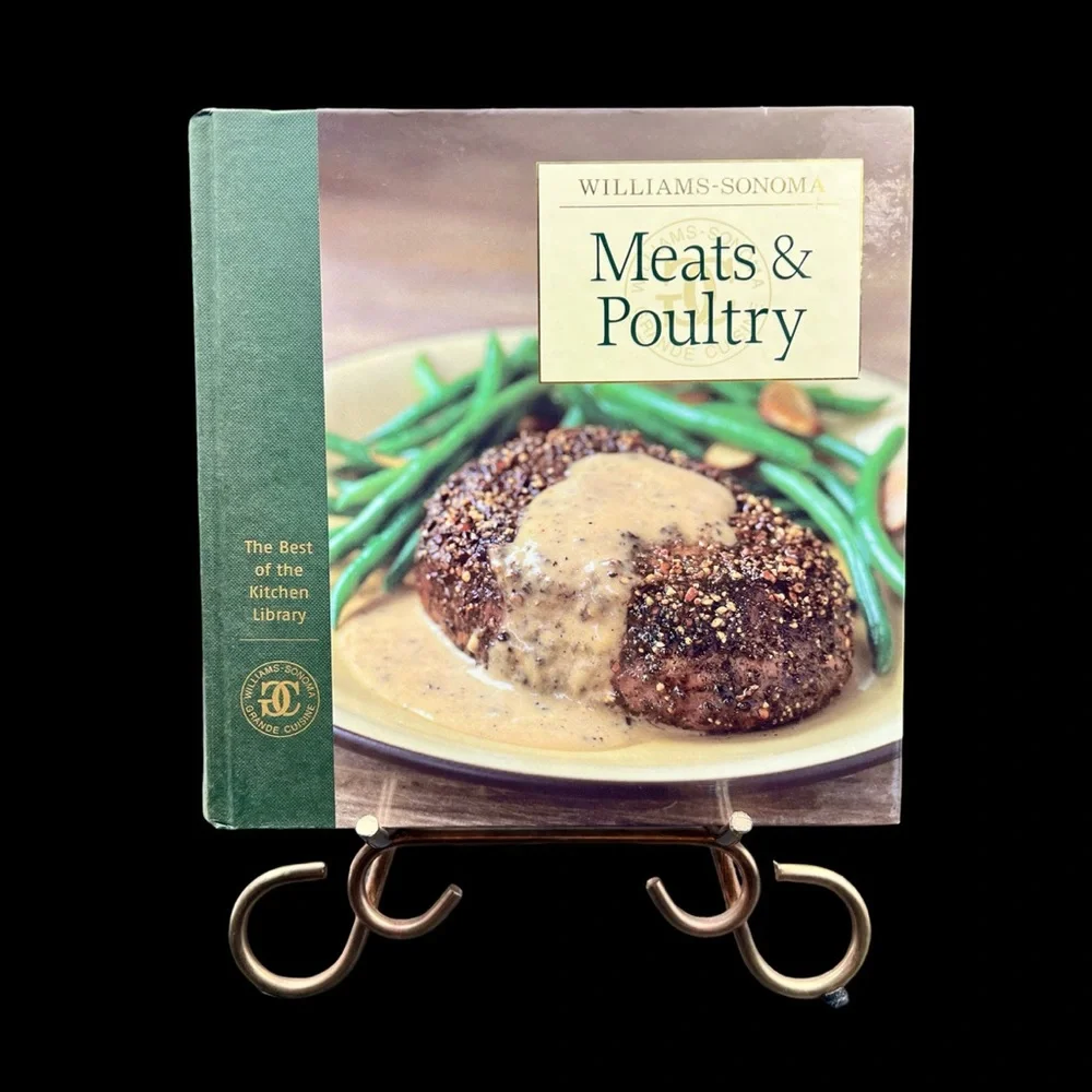 Williams Sonoma Meat & Poultry Cookbook The Best of the Kitchen Library Series