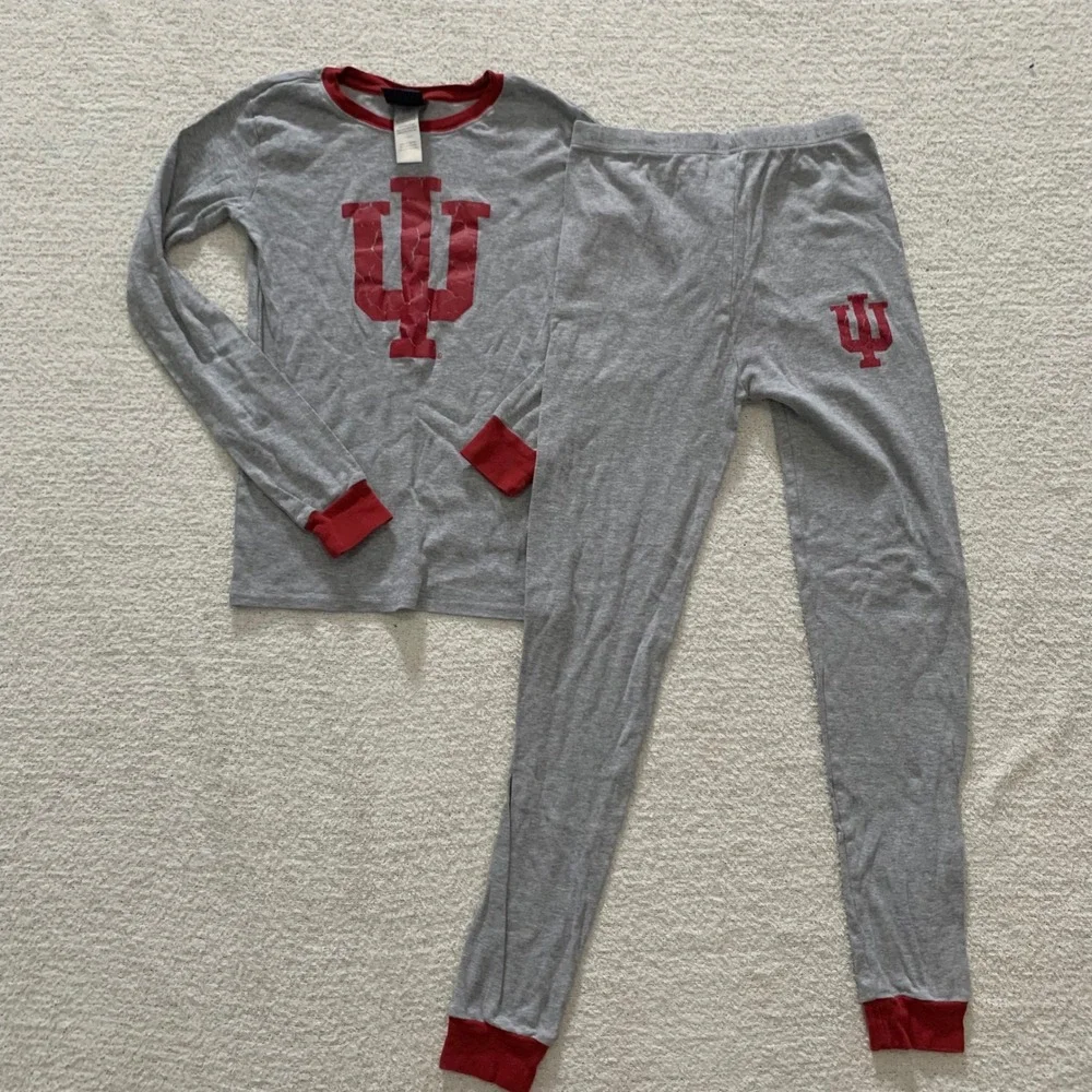 Team Athletics Indiana Hoosiers Pajama Set Loungewear Kids XL