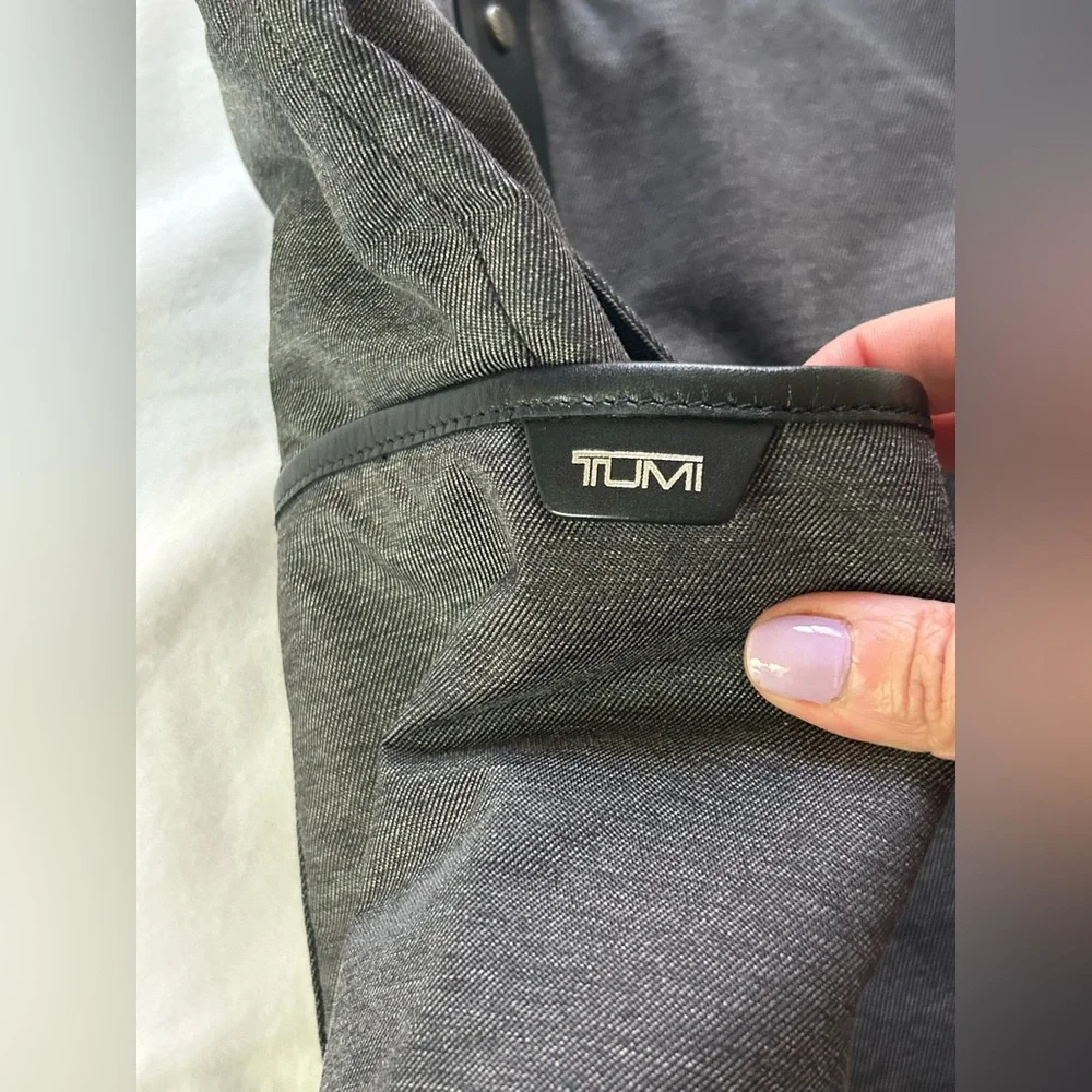 Tumi charcoal grey