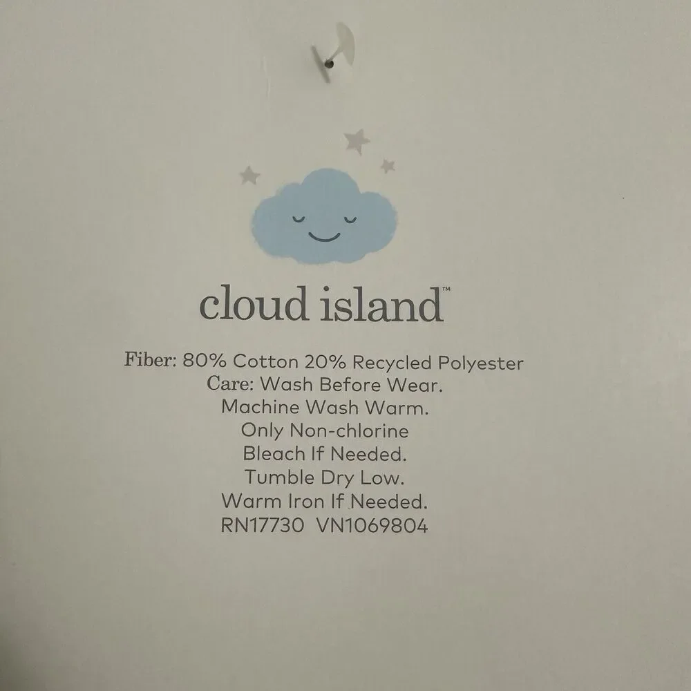 cloud island infant hooded