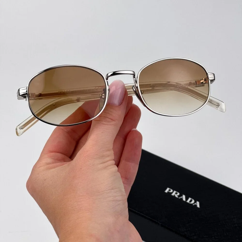 Prada sunglasses silver
