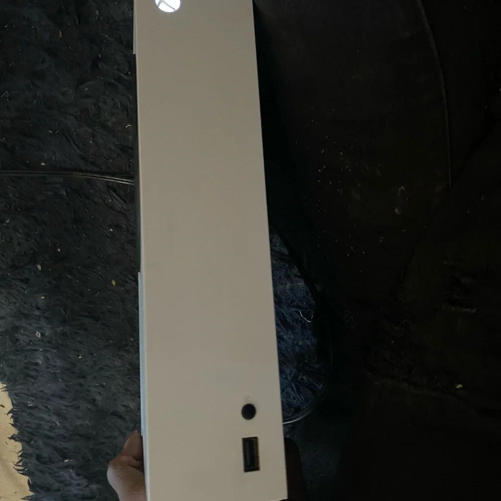 White Gaming Console