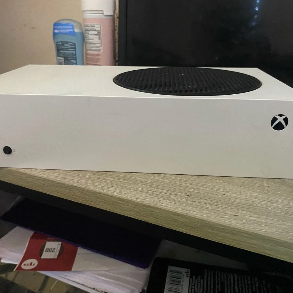 White Gaming Console