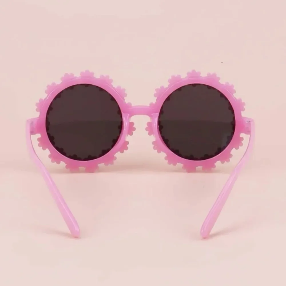 Toddler Daisy Round Retro Sunglasses