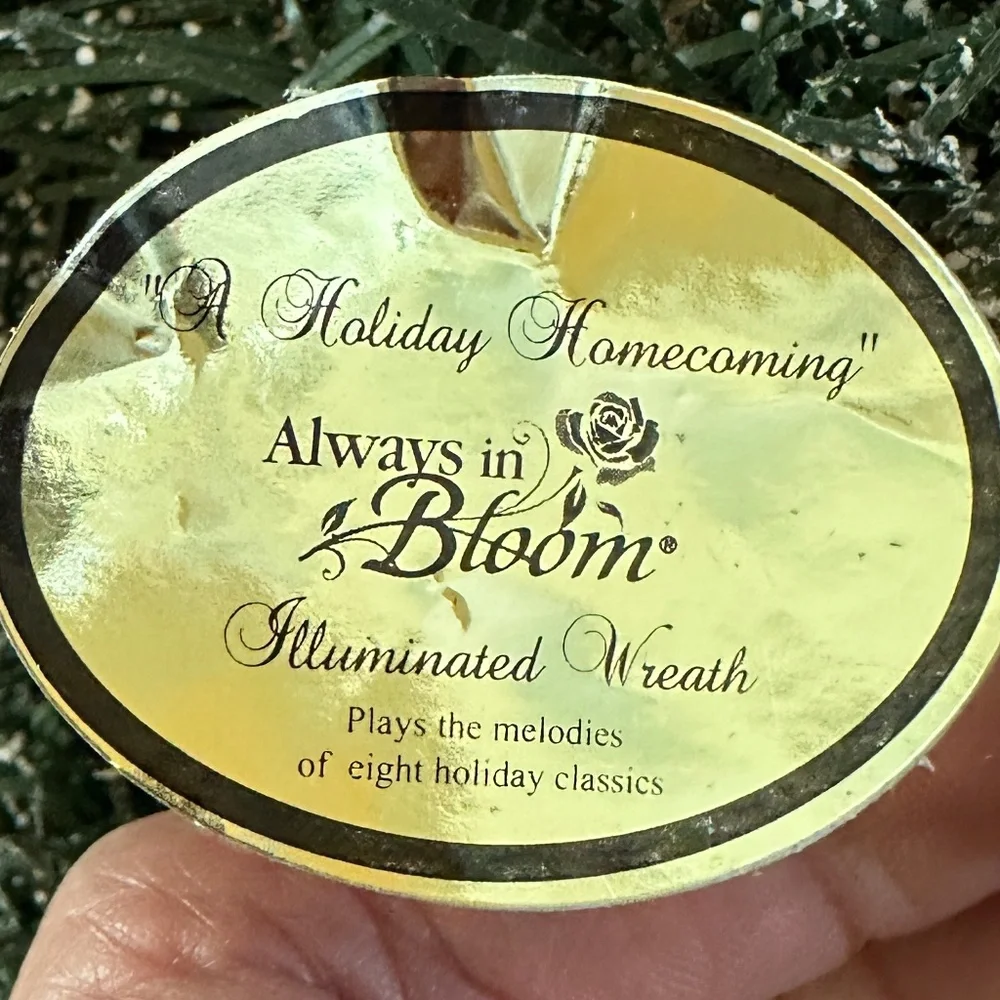Always in Bloom christmas wreath