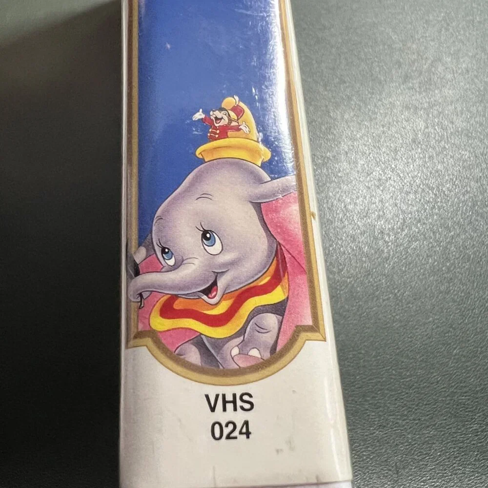 Disney VHS - Dumbo (1995) - Masterpiece Collection - Catalog 024-7