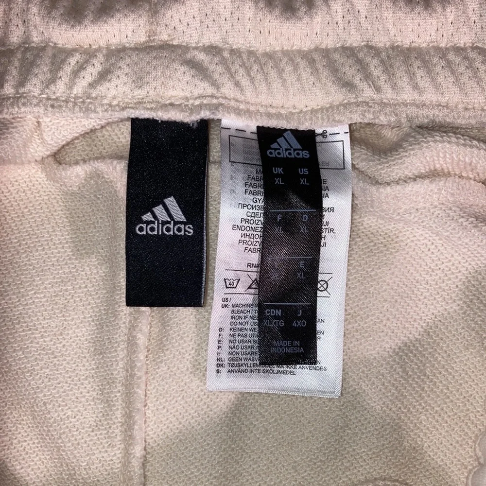 adidas worn gently sweatpants