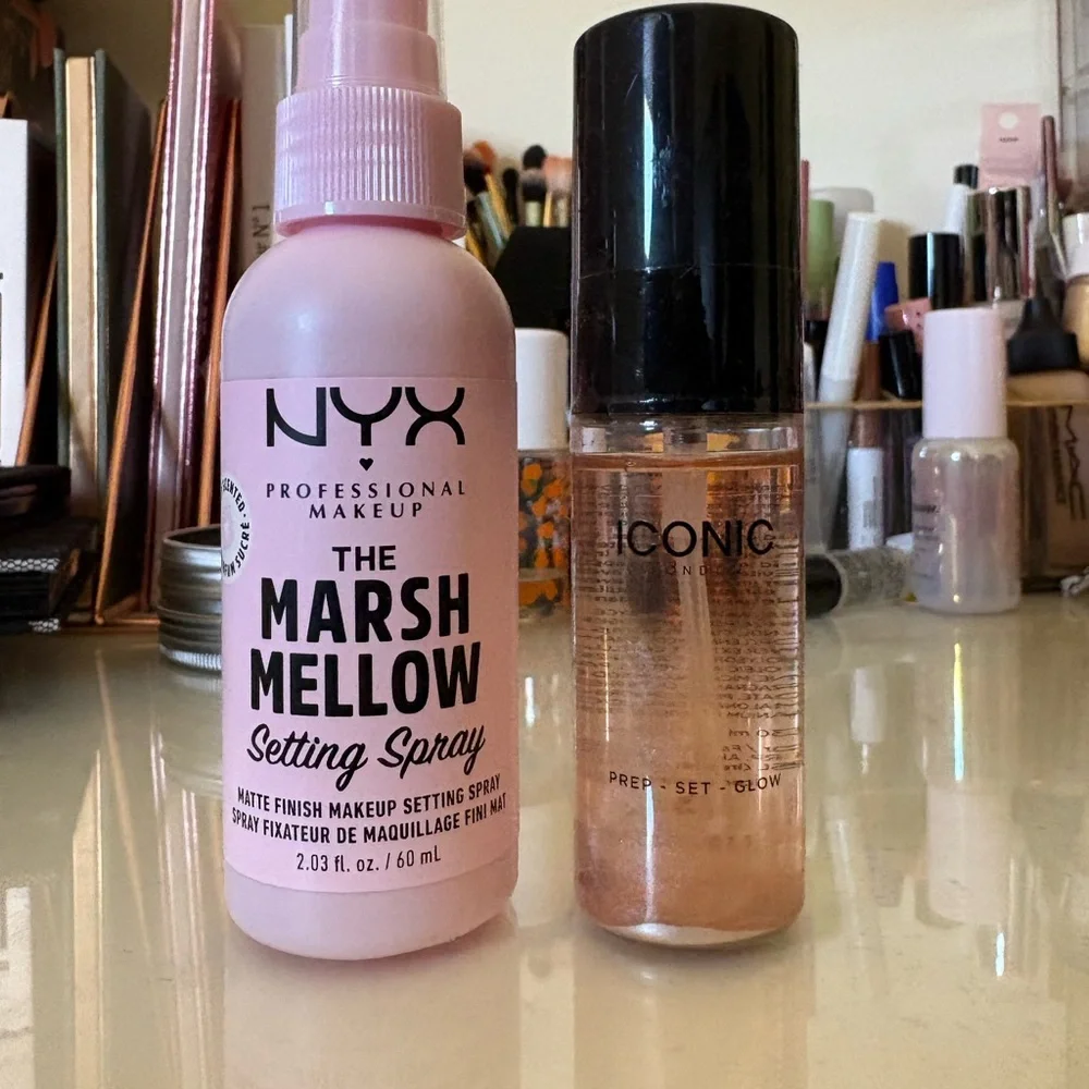 Setting spray duo
