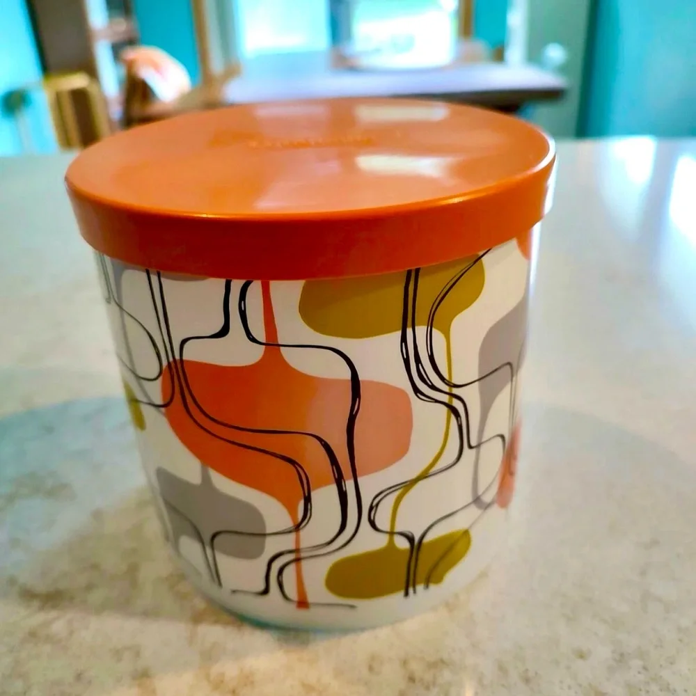 Cottonelle Jonathan Adler Mid Century MCM toilet paper canister holder retro