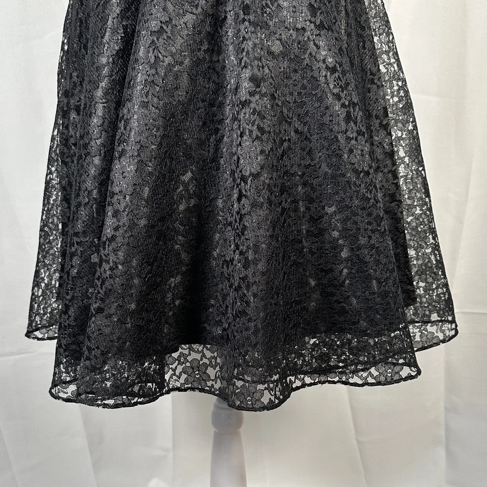 Good Girls USA Elegant Black Lace Dress