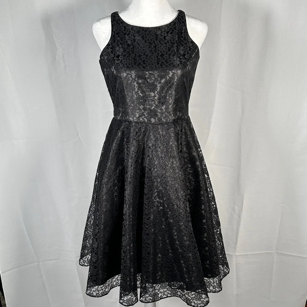 Good Girls USA Elegant Black Lace Dress