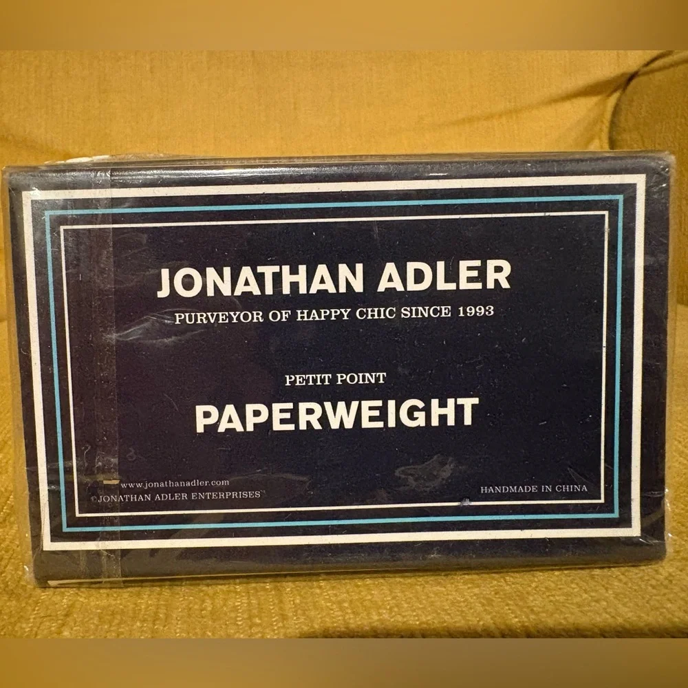 Jonathan Adler chic letter