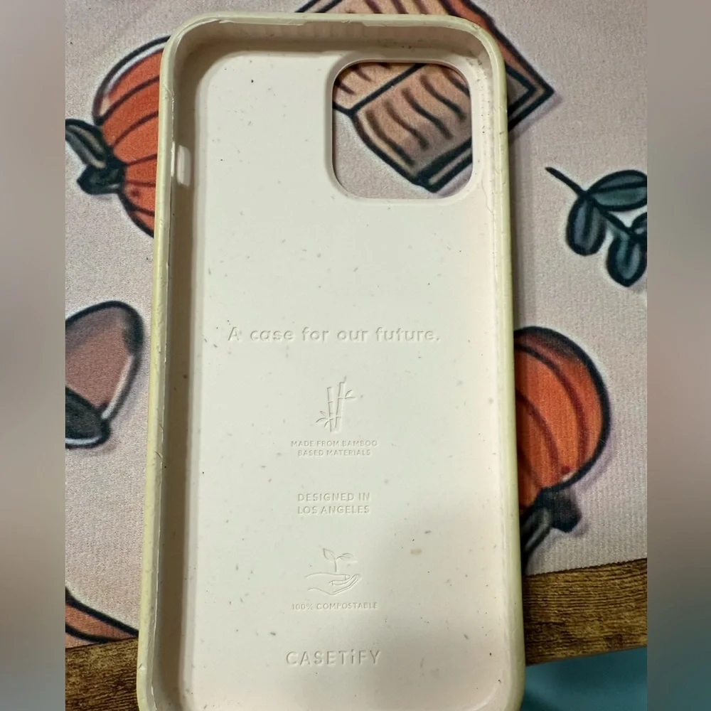 Casetify bamboo pumpkin