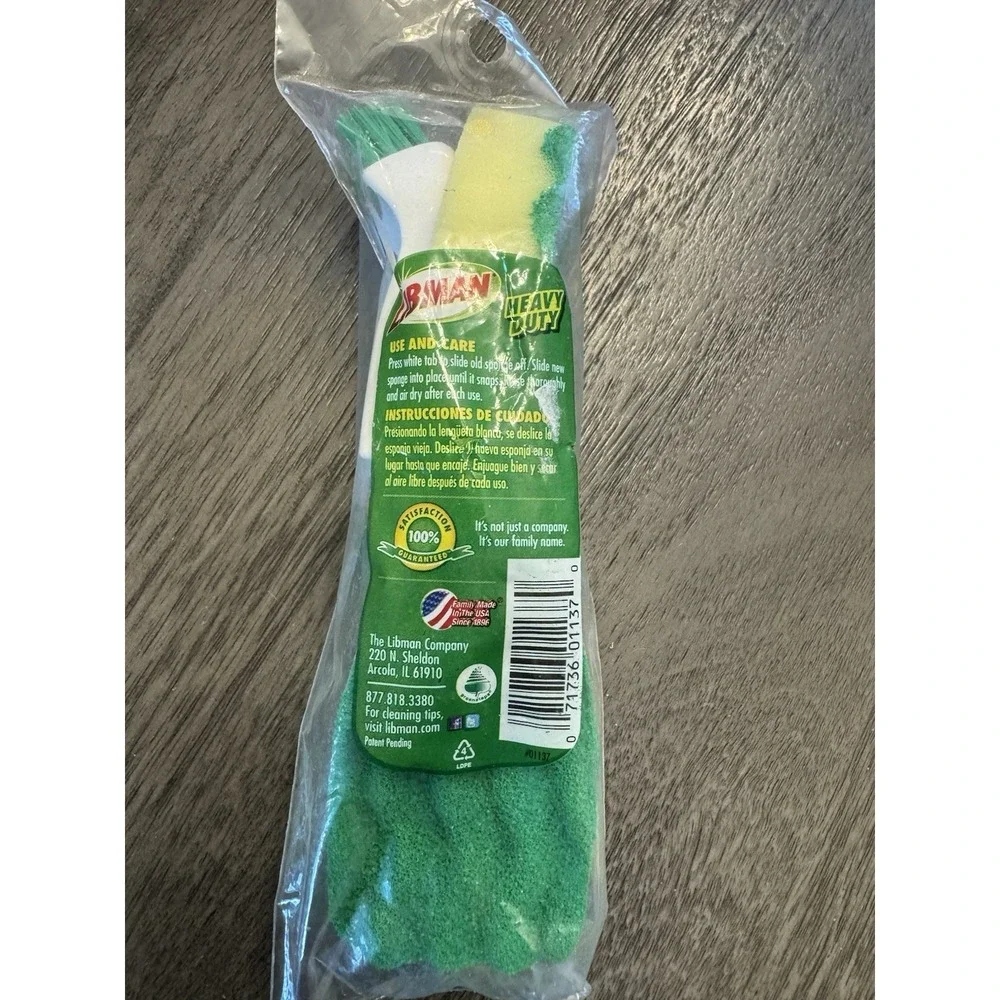 Libman Dish Wand Refill Pots And Pans Kitchen Easy Rinse Non Scratch New NIP