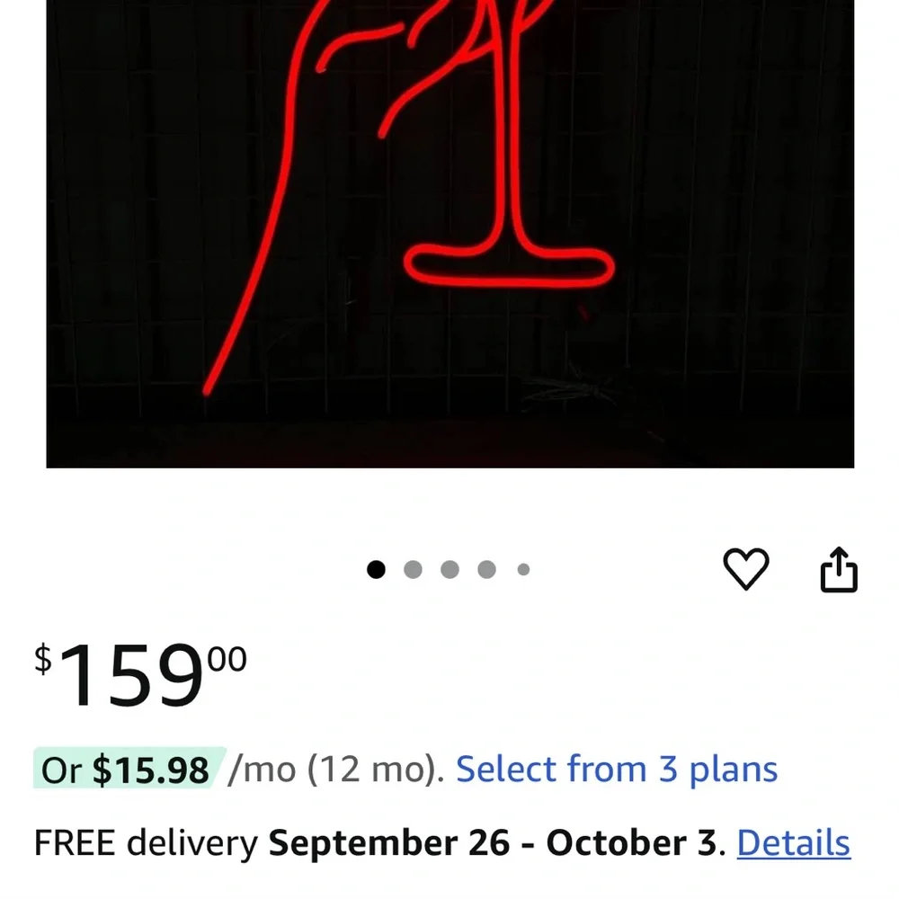 NEON FINE 17” wine