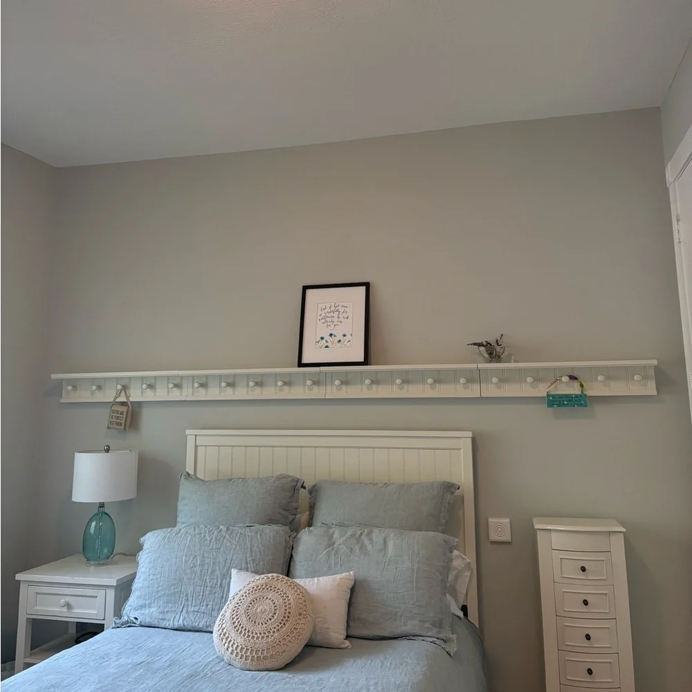 Set of 4 Brand New White Pottery Barn Wall Shelves (Never Used, In Boxes)