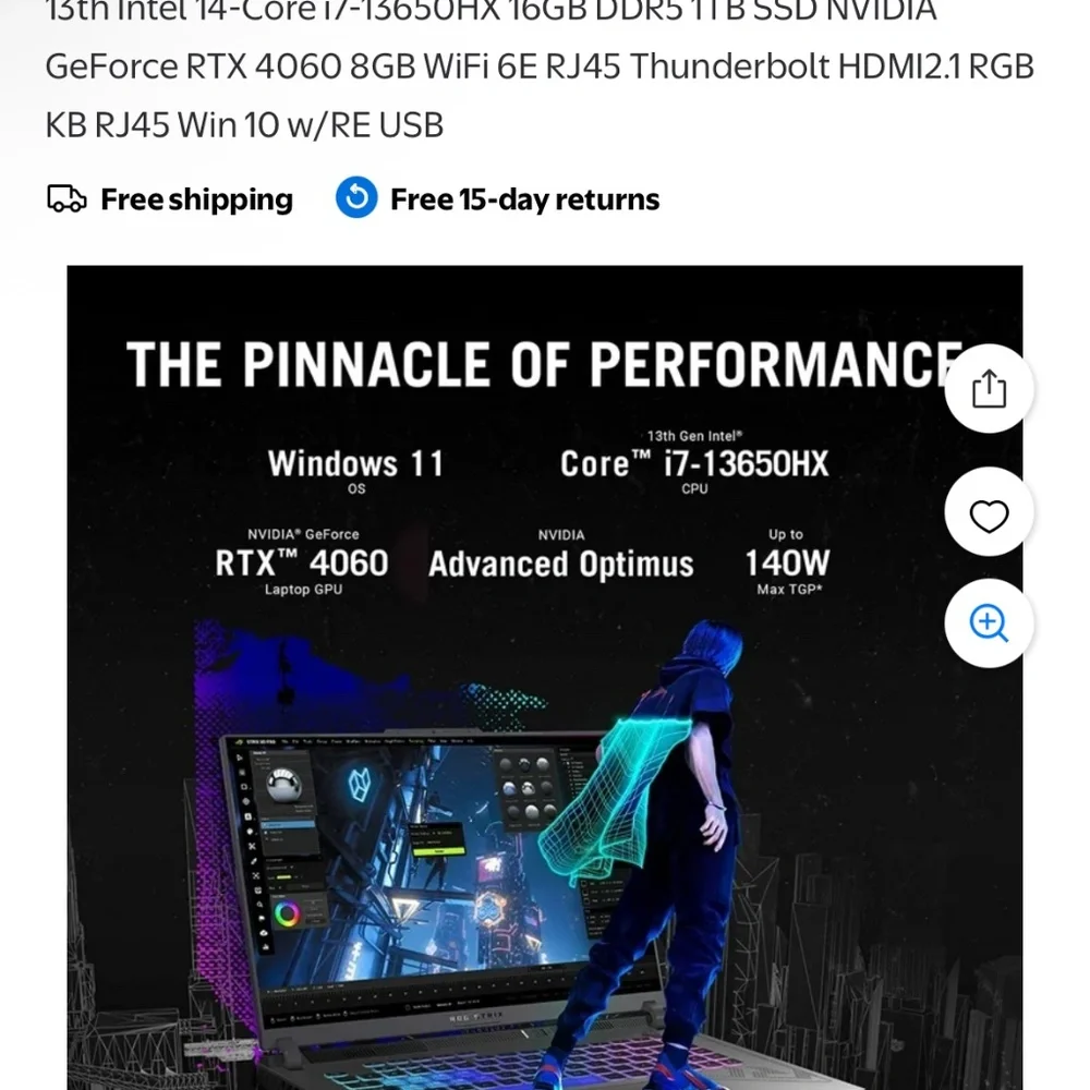 ROG lightly used