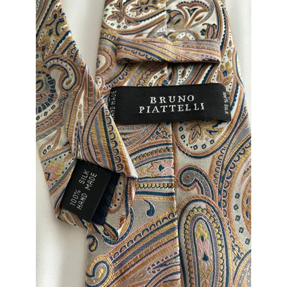 Bruno Piattelli silk tie