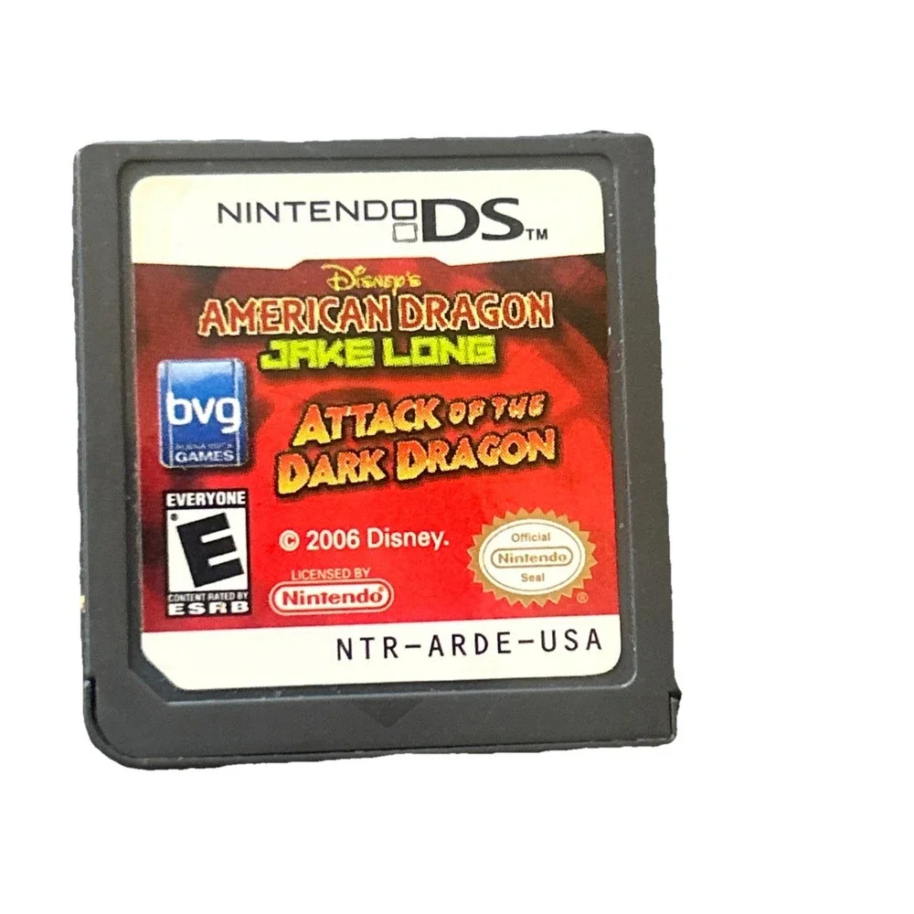American Dragon Jake Long Attack of Dark Dragon (Nintendo DS NDS) Cartridge Only