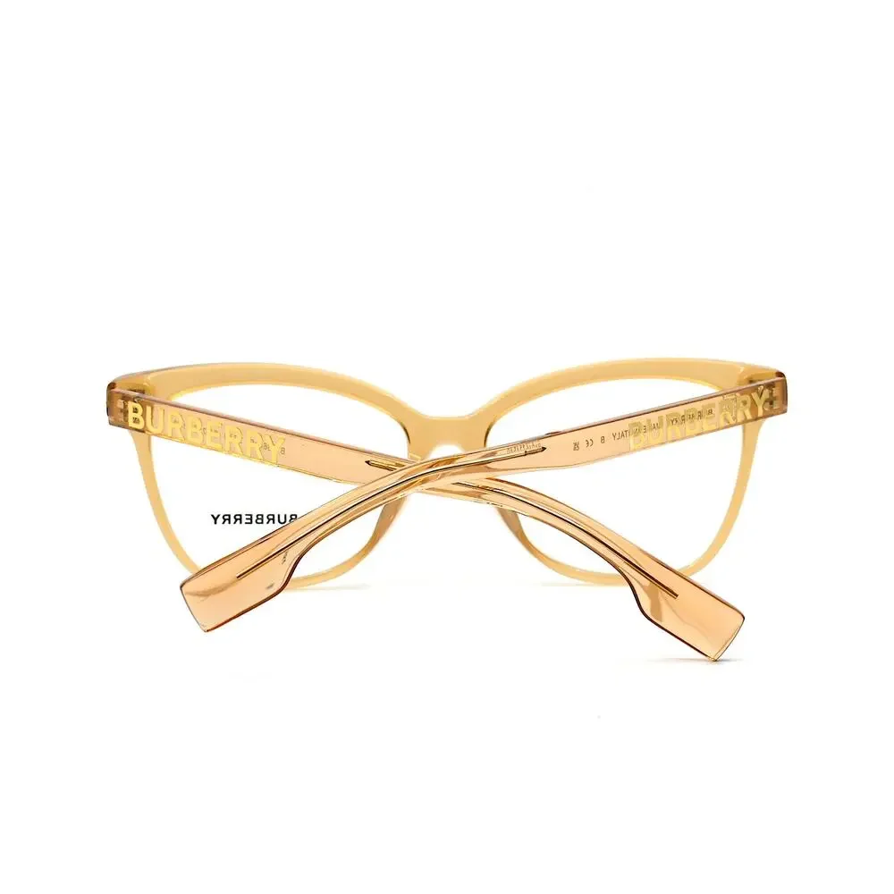 NEW BURBERRY BE2364F 3779 TRANSPARENT BROWN AUTHENTIC EYEGLASSES FRAME