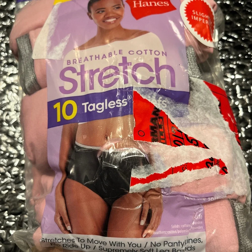 Hanes Men's Stretch Cotton Briefs - Soft Pink
