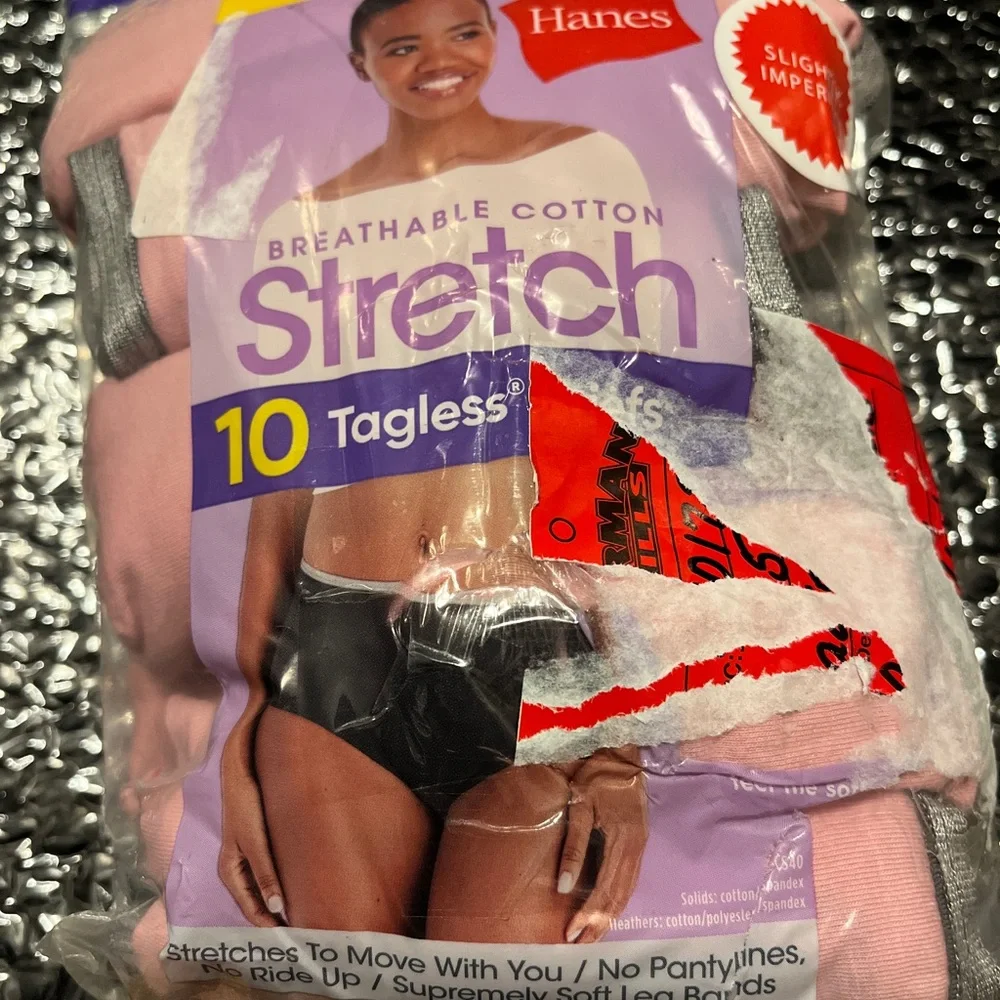 Hanes Men's Stretch Cotton Briefs - Soft Pink