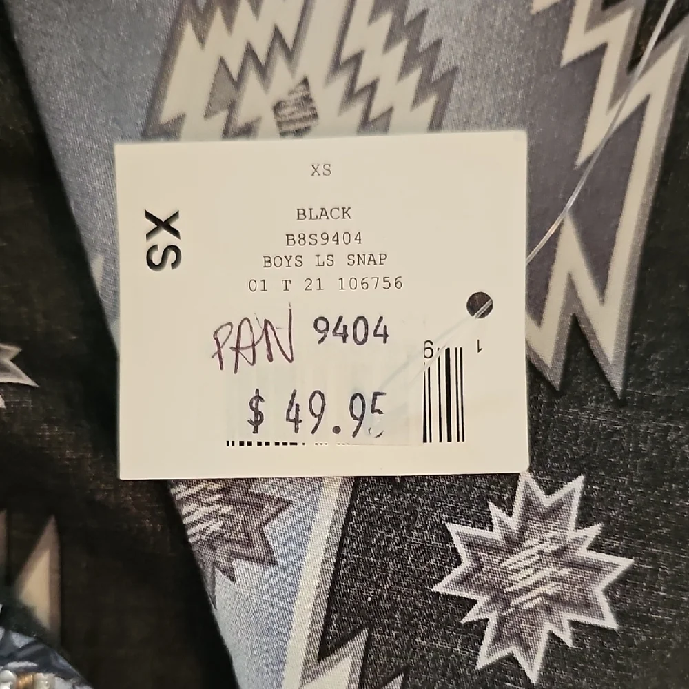 Rock & Roll Denim bold geometric