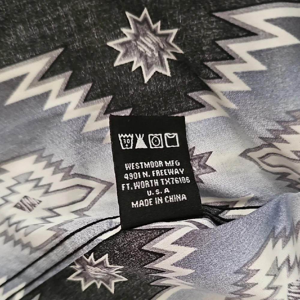 Rock & Roll Denim bold geometric