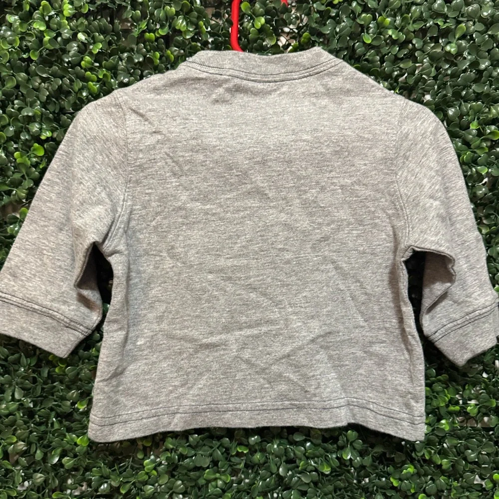 🔥5/$25🔥THE CHILDREN'S PLACE 6-9MOS BABY BOY'S CREW NECK LONG SLEEVE TEE TOP