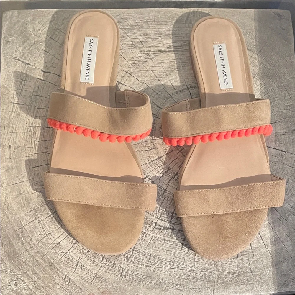 Saks Fifth Avenue stylish tan