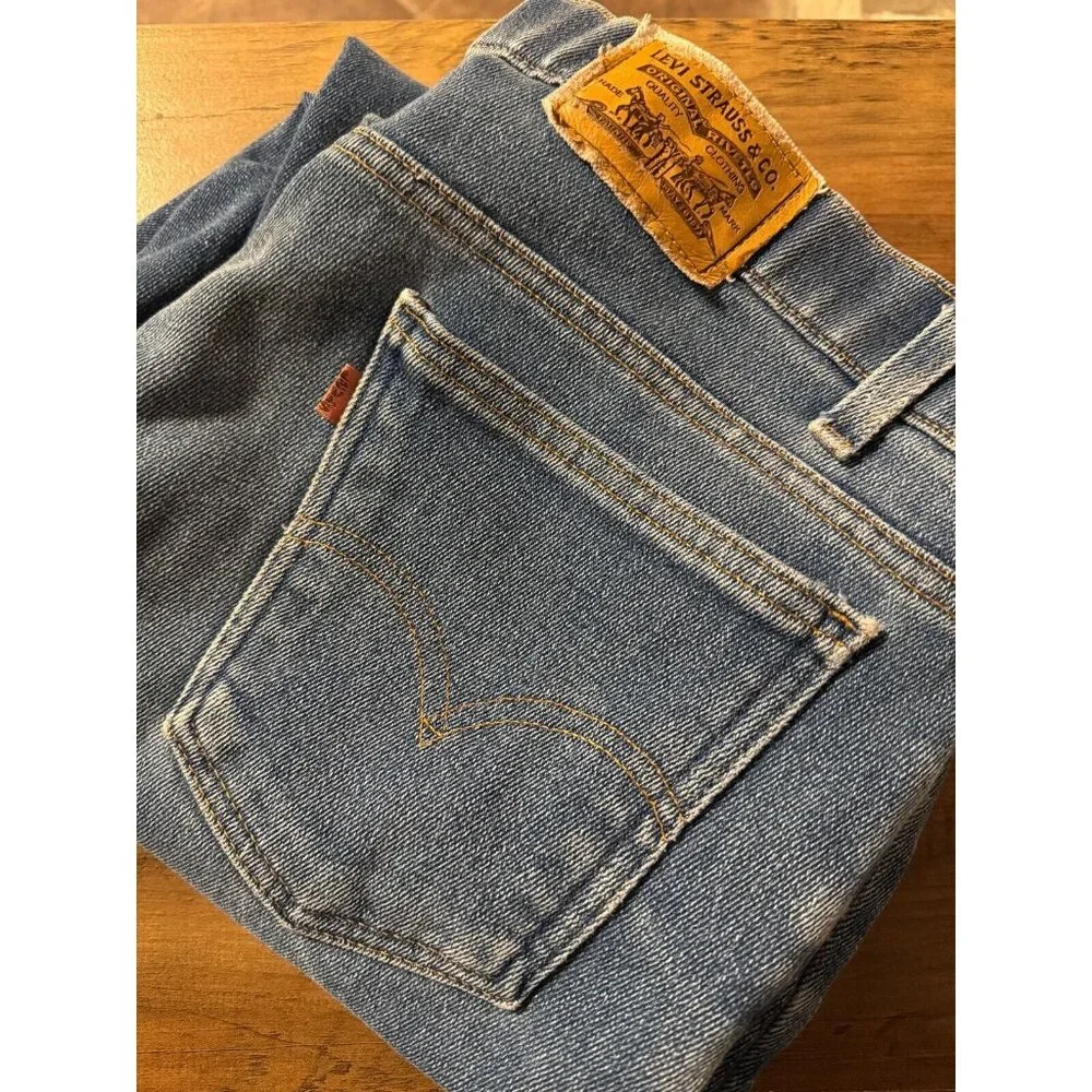 Levis Mens 517 Vintage Action Jeans Denim 42x32