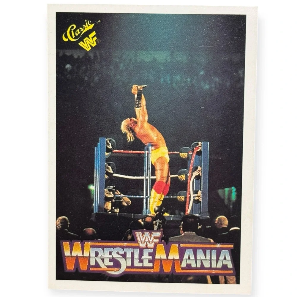 Topps Classic WrestleMania Trading Card -‎ Yellow and Red