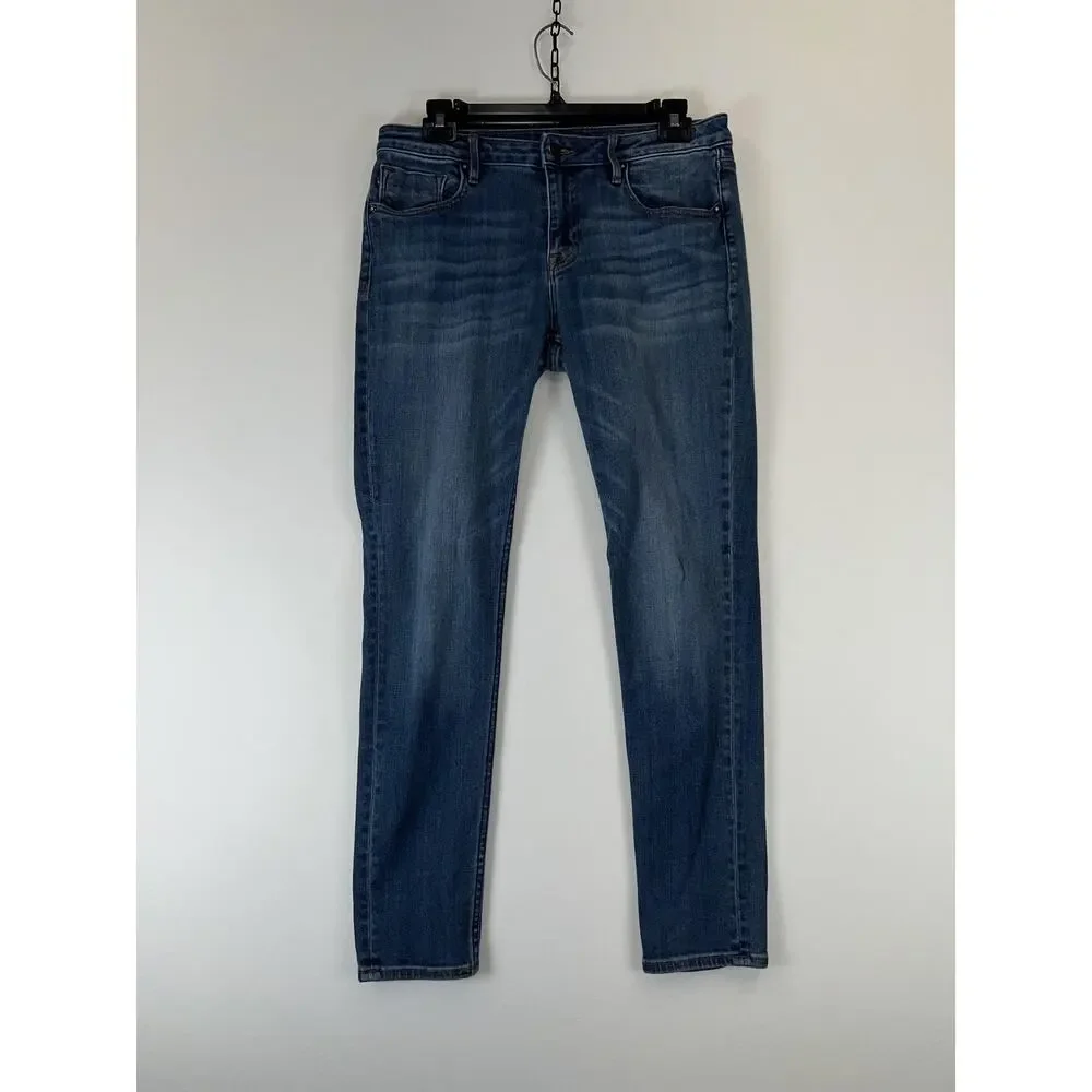 Vigoss Jeans Mens 31x29 Blue Jagger Skinny Classic Fit Stretch Denim Casual