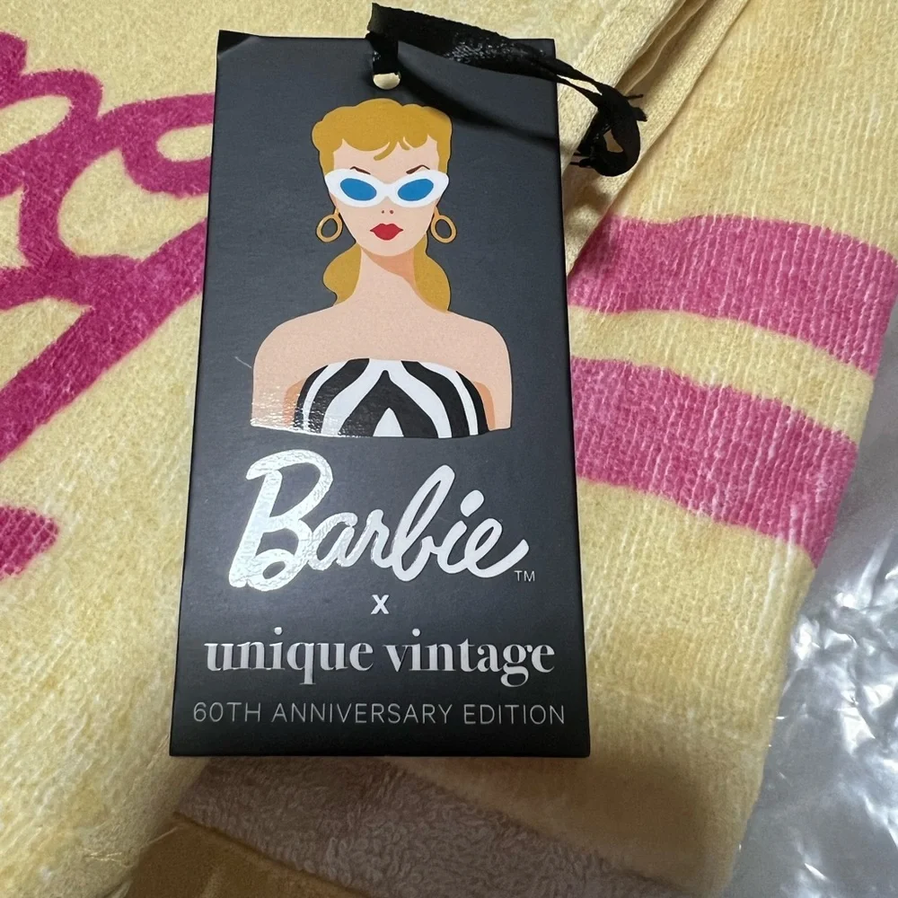 Barbie beach towel