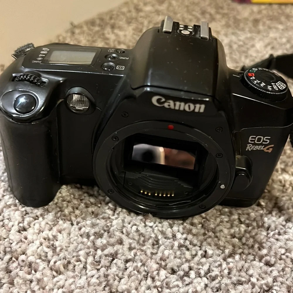 Canon EOS Rebel G Black SLR Camera
