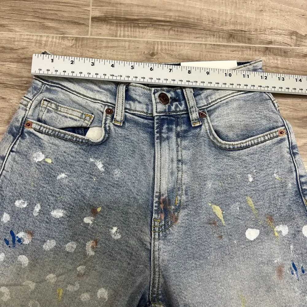 Arizona Women's Highest Rise Vintage Straight Leg Jean Size 2