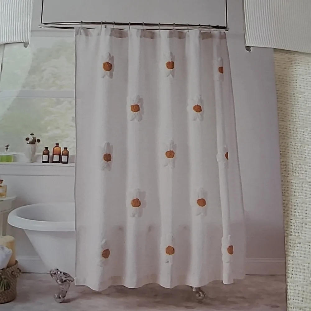 Novogratz Daisy Shower Curtain